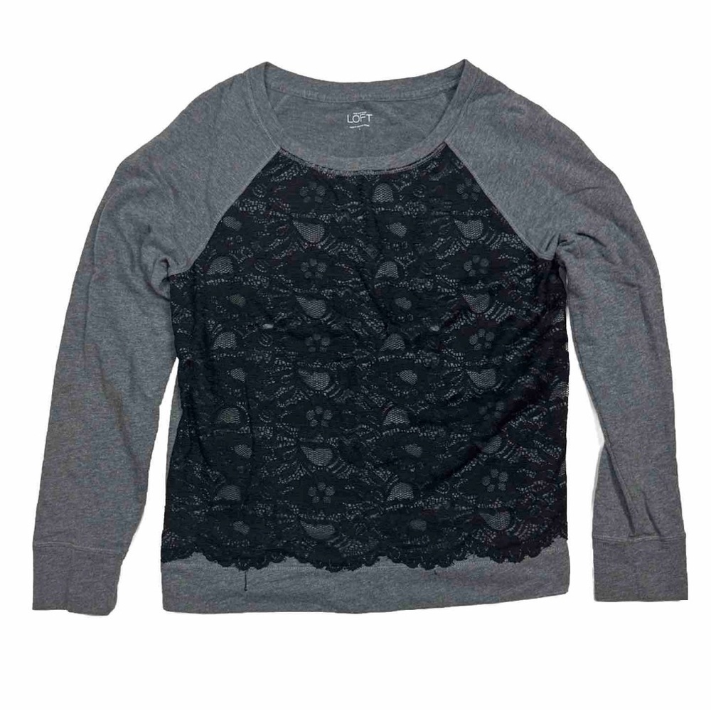 Loft women’s top, long sleeve size large